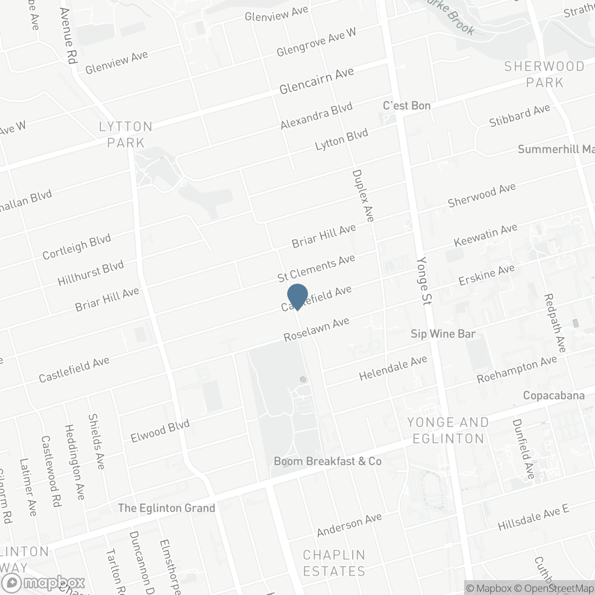 110 CASTLEFIELD AVENUE, Toronto, Ontario M4R 1G4